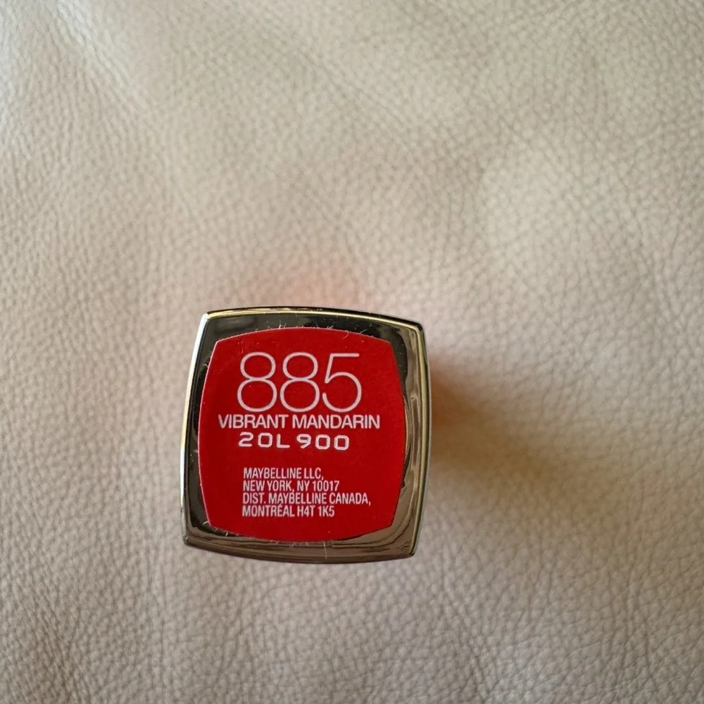 Maybelline 885 Vibrant Red Lipstick Last One